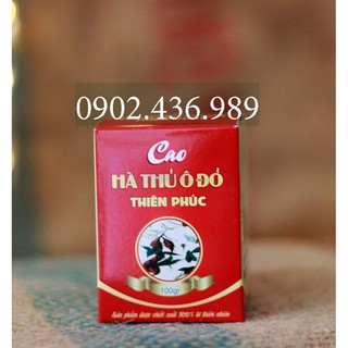 Cao Hà Thủ Ô Đỏ Thiên Phúc [FREE SHIP], giúp đen tóc đỏ da, hũ nhỏ 100gr tiện dùng hàng ngày