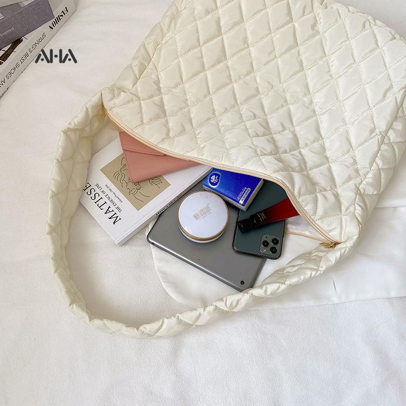 Túi Xách Đeo Vai Vải Bạt Ngăn Chứa Rộng Thời Trang Nữ