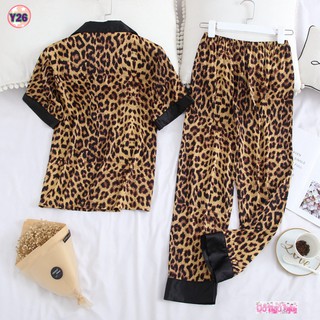 Pijama Lụa Cộc Tay Cao Cấp Y26