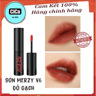 SON KEM MERZY V6 -ĐỎ GẠCH [CHÍNH HÃNG]