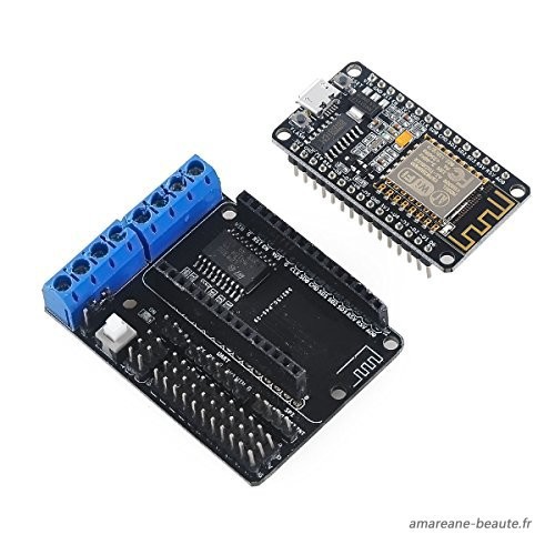 Giá sốc Đế Ra Chân ESP8266 NodeMCU + Motor Driver L293D