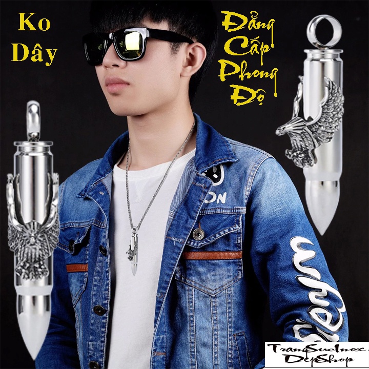 Mặt dây chuyền inox hình đại bàng sáng đẹp, bền màu, không đen - Thể hiện đẳng cấp phái mạnh