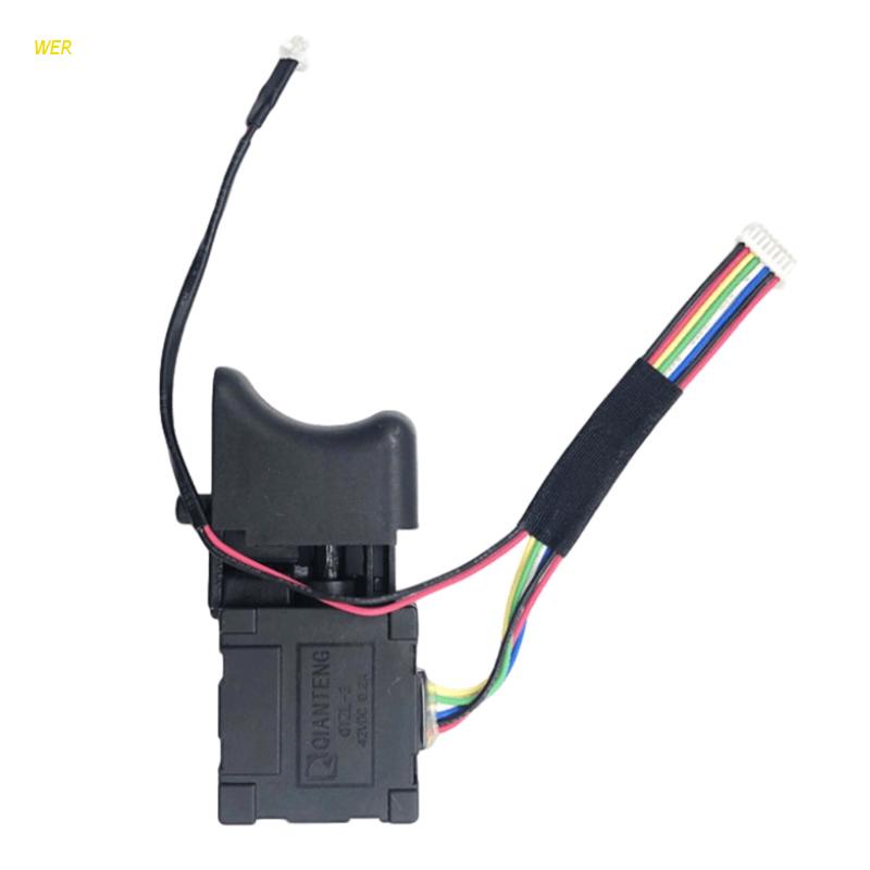 Công tắc kích hoạt điều khiển tốc độ khoan không dây chạy pin Lithium