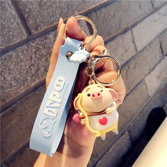 Móc Khóa con heo Tiktok tình yêu