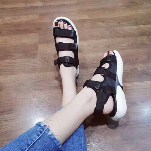 (VIDEO) Sandal nữ thời trang Hàn Quốc 3 màu nữ tính