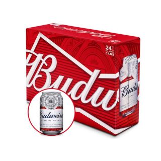 [DATE MỚI T03/2020] Thùng bia Budweiser thùng 24 lon 330ml