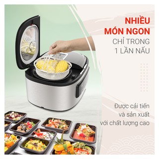 Nồi Cơm 2 Ngăn Đa Năng Sharp 1.8 lít KN-TC50VN-SL/WH