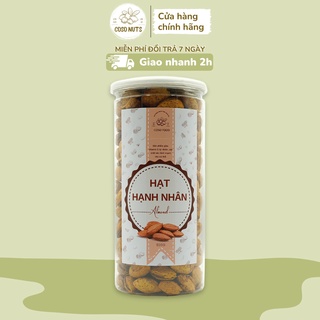 Hạt Hạnh Nhân rang bơ, vỏ mỏng 500gr COSO NUTS - Hạt Hạnh Nhân sạch, giàu dinh dưỡng