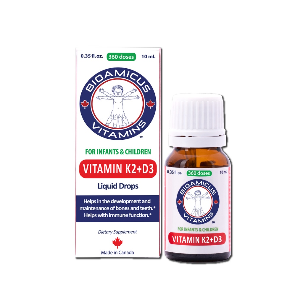 BioAmicus Vitamin D3K2MK7 Bao Kép 10ml