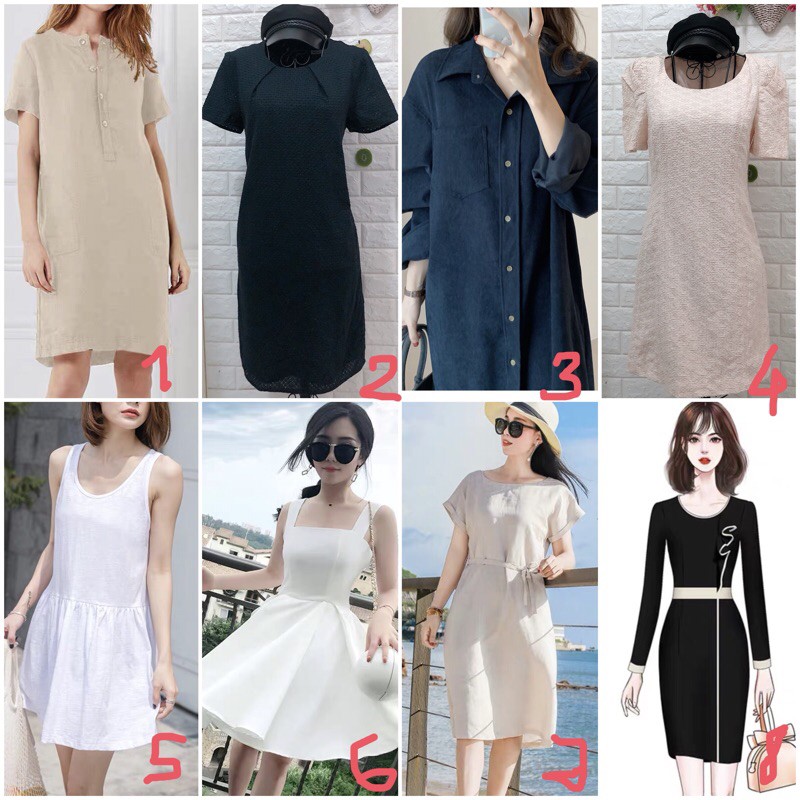 Đầm nữ tính điệu đà HQ Nhật