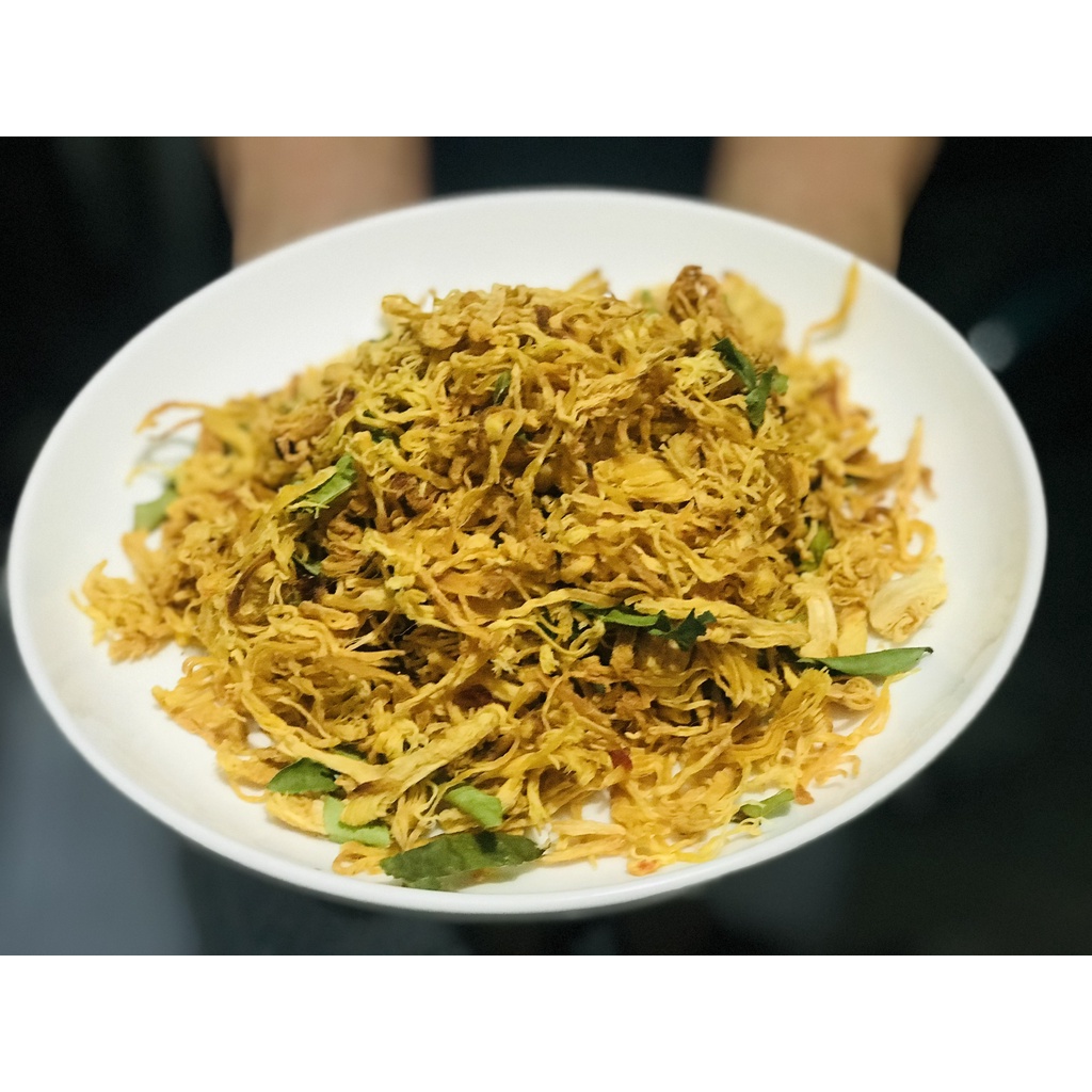 [LOẠI NGON] KHÔ GÀ LÁ CHANH HÀNG CHUẨN NGON BỊCH 500GRAM | BigBuy360 - bigbuy360.vn