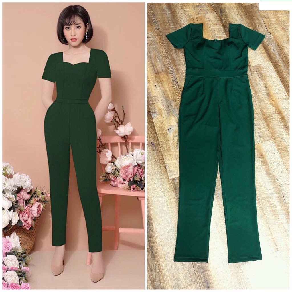 Đồ Bay Dễ Thương 🎁FREESHIP🎁Giảm 45k Khi Mua Đơn Từ 500k -  Jumpsuit dài cúp ngực tay con xinh xắn TJ965