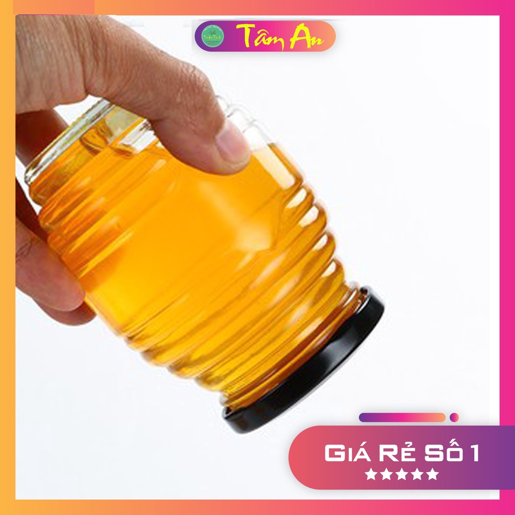 Lọ Thủy Tinh Đựng Mật Ong/Hũ Thủy Tinh Con Ong (100ml - 200ml - 350ml - 750ml)