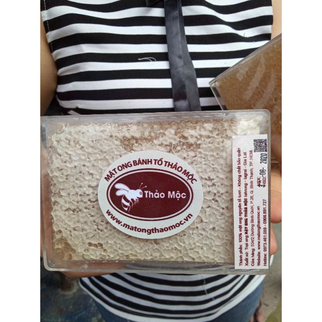 Mật ong bánh tổ nguyên chất 100%