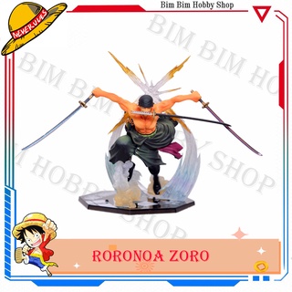 Mô hình figure One Piece: Roronoa zoro tam kiếm