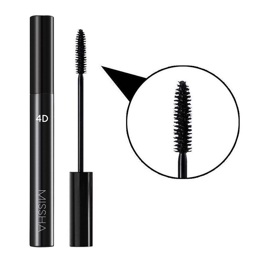 Mascara FREESHIP Chuốt mi 4D Missha Hàn Quốc siêu mượt tự nhiên