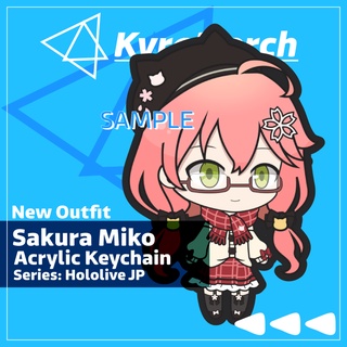 Móc khóa hình Sakura Miko phong cách Nhật Bản