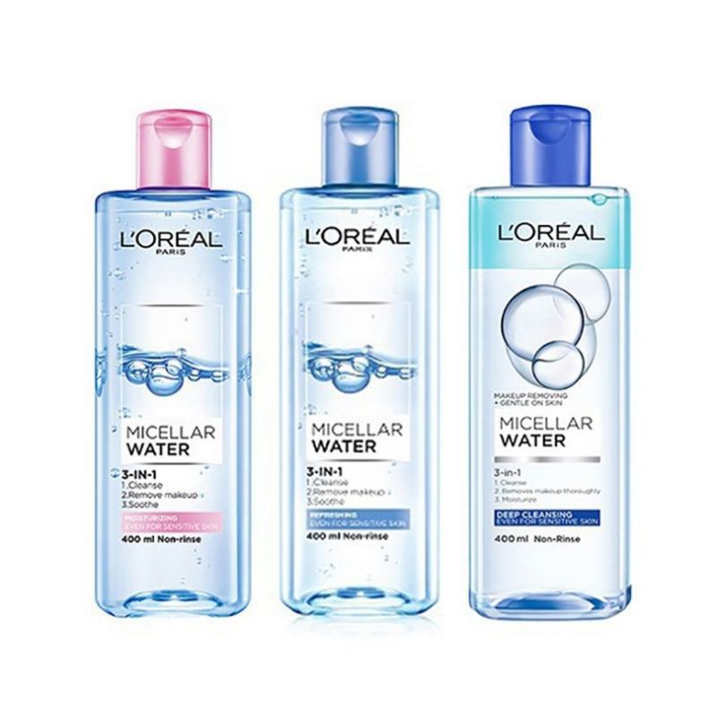 Nước tẩy trang LOreal Hàng Chính Hãng 3 in 1