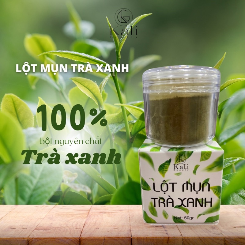 Lột Mụn Trà Xanh ( SIZE LỚN 50g) Đánh Bay Mụn Cám ,Mụn Đầu Đen ,Tẩy Tế Bào Chết Bao_Hiệu_Quả