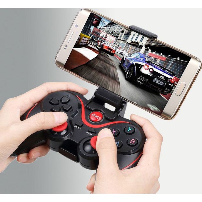 Tay Cầm Chơi Game X3 T3 Có Bluetooth Cho Smartphone, PC, Laptop, Android, IOS, Windows 2020