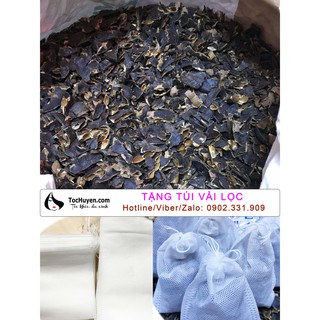 Bồ kết nướng bỏ hạt làm bồ kết túi lọc gội đầu (100gr)