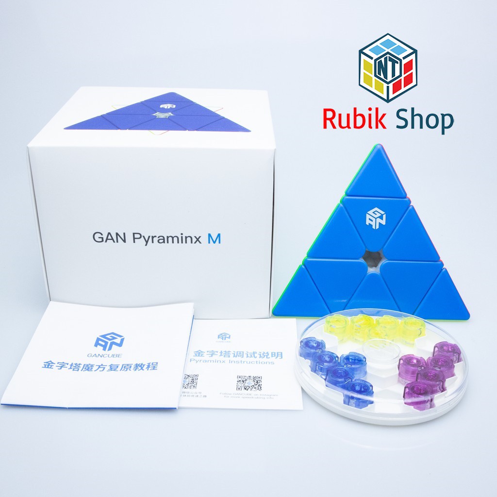 [Siêu Phẩm] Rubik Gan Pyraminx - Kim Tự Tháp (Có nam châm/ 3 phiên bản)