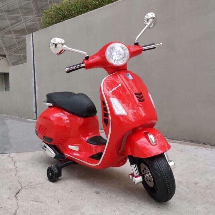 [SP CAO CẤP❤️] Xe máy vespa cho bé Xe máy điện trẻ em sử dụng chân ga cao cấp