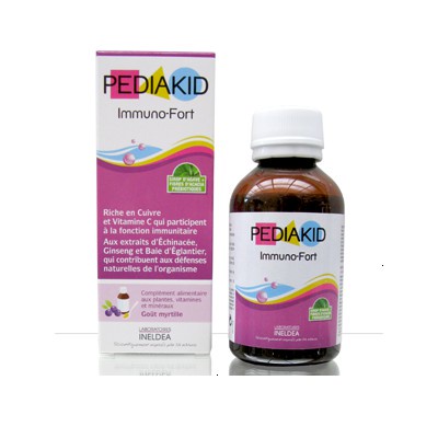 Vitamin Pediakid Immuno-Fort Tăng Sức Đề Kháng Cho Bé 125ml