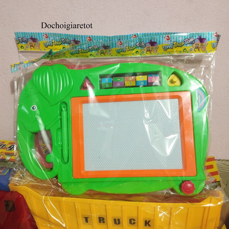 Đồ Chơi Bảng Xóa Thông Minh Viết Vẽ Học Toán 3IN1 Cho Bé (Có Ảnh Thật)