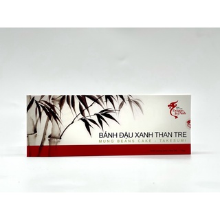 Bánh đậu xanh tinh than tre