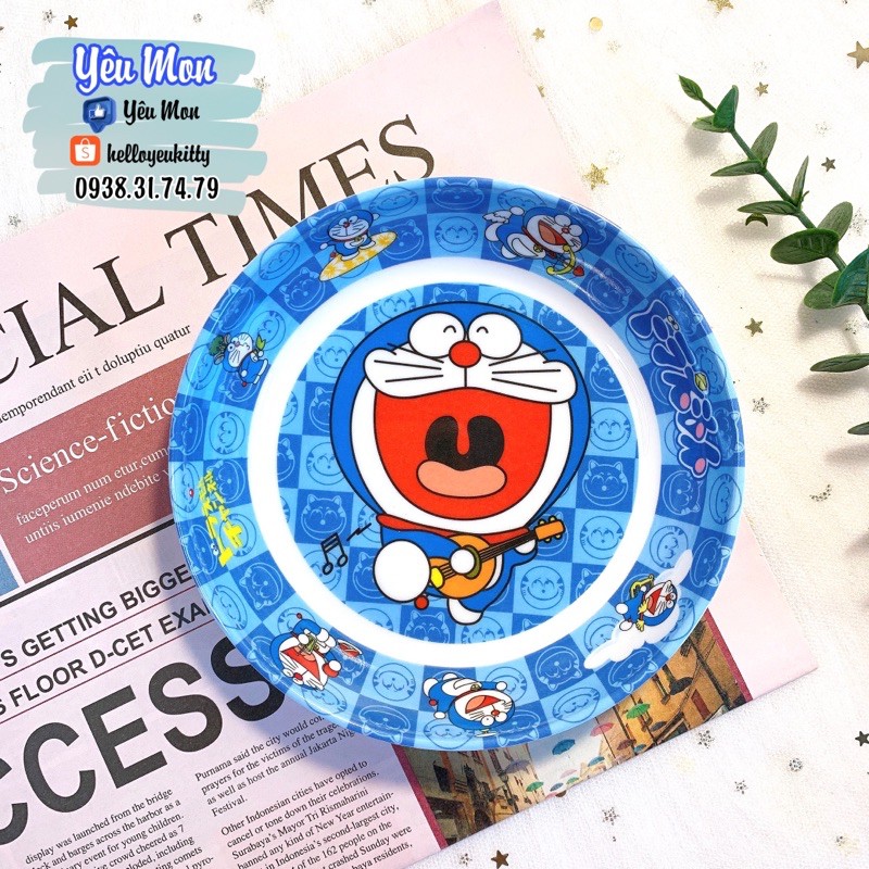 Dĩa nhựa Doremon Doraemon