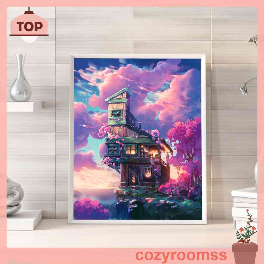 Toàn Bộ Tranh Thêu Chữ Thập DIY 11CT Hình Đám Mây