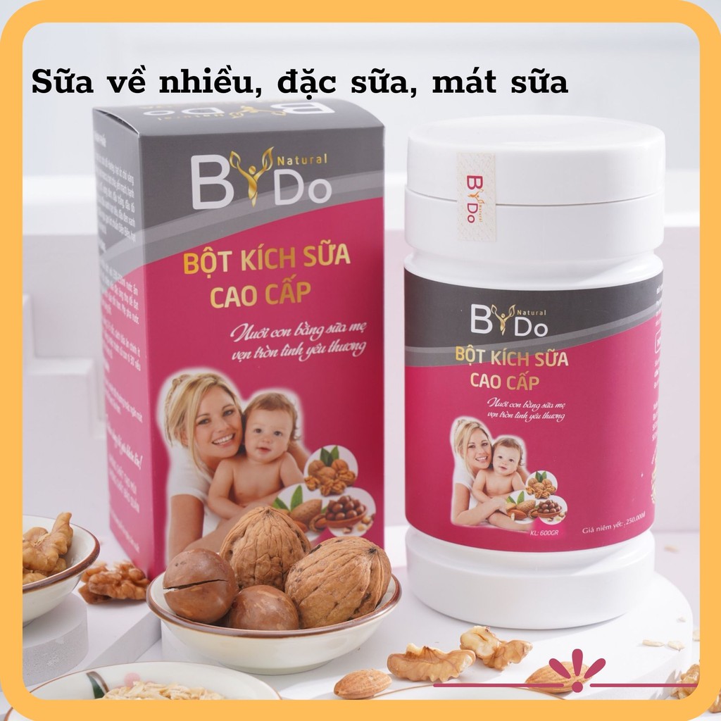 Bột ngũ cốc lợi sữa 💕𝐅𝐑𝐄𝐄 𝐒𝐇𝐈𝐏💕 Bido 600 gram, đặc sữa, mát sữa, lợi sữa về nhiều, bé ăn ngon, tiêu hóa tốt