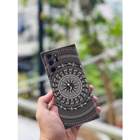 Skin 3M trống đồng cực đẹp dán full viền cho Samsung, iPhone, Huawei, Xiaomi...