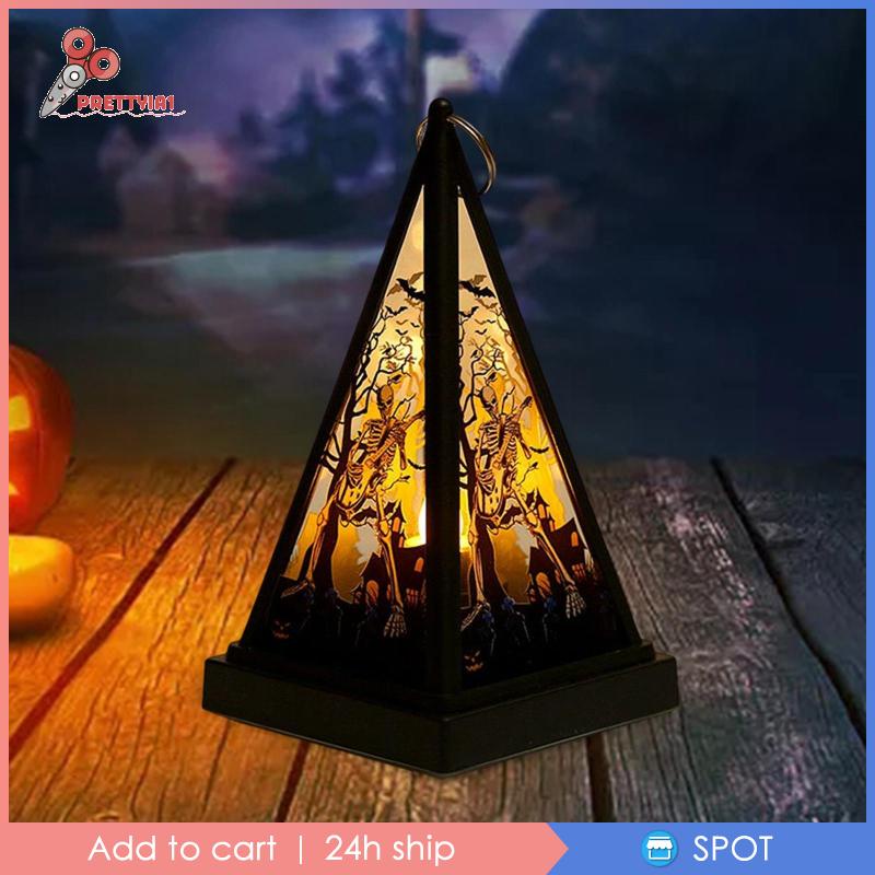[Prettyia1] Đèn Lồng LED Trang Trí Tiệc Halloween