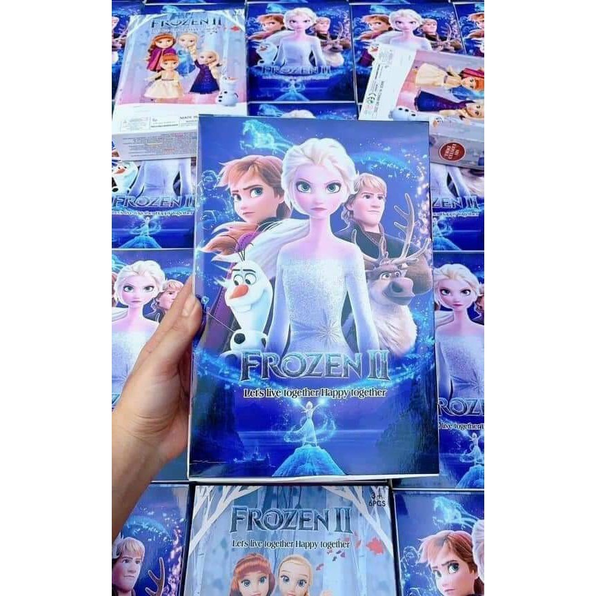 [RẺ NHẤT] Set 6 búp bê FROZEN FROM DISNEY dễ thương cho bé