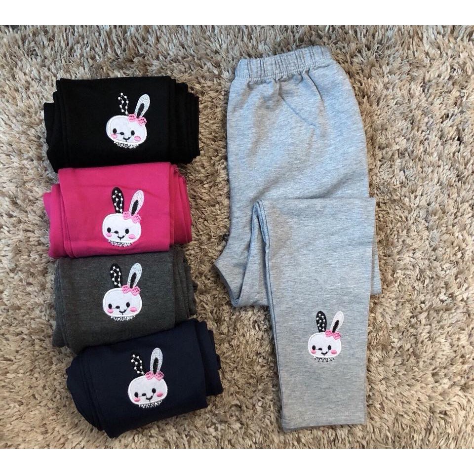 Quần leging da cá bé gái