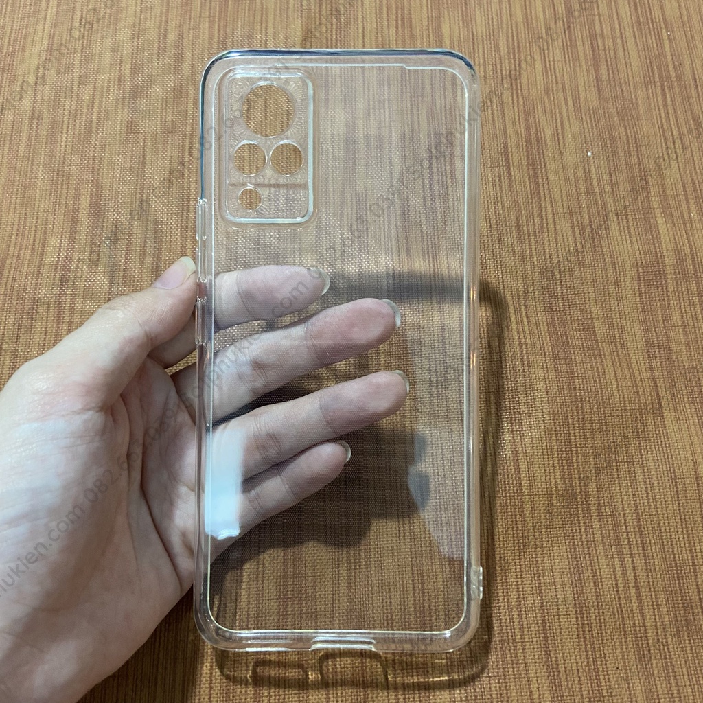 Ốp lưng Vivo V21 dẻo trong cao cấp có bảo vệ cam