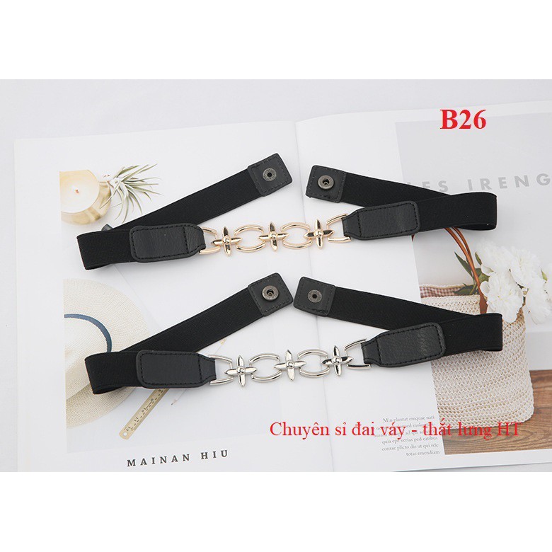 Đai váy belt B26 bản 3cm