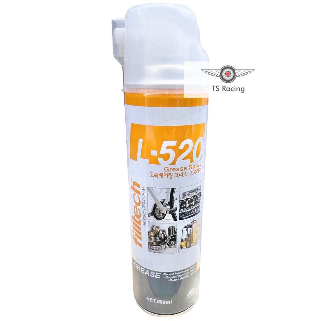 Chai xịt mỡ chịu nhiệt Filltech L-520 550ml