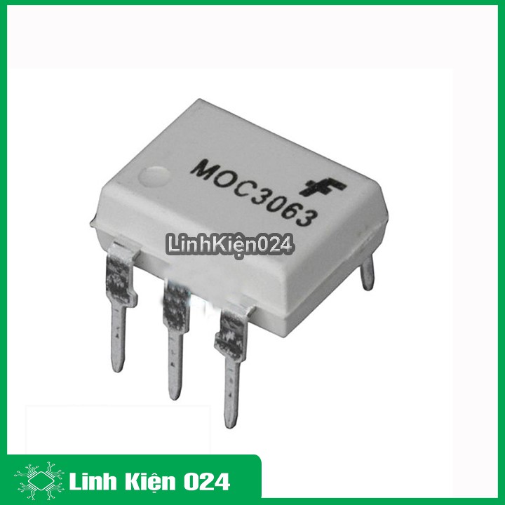 Ic cách ly quang MOC3063 chân cắm DIP6