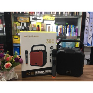 Loa bluetooth không dây karaoke 30W W-King K2