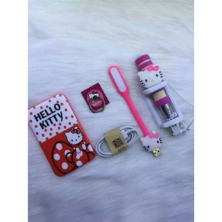 BỘ COMBO SẠC DỰ PHÒNG ĐÁNG YÊU HÌNH DOREMON – HELLO KITTY-MS14