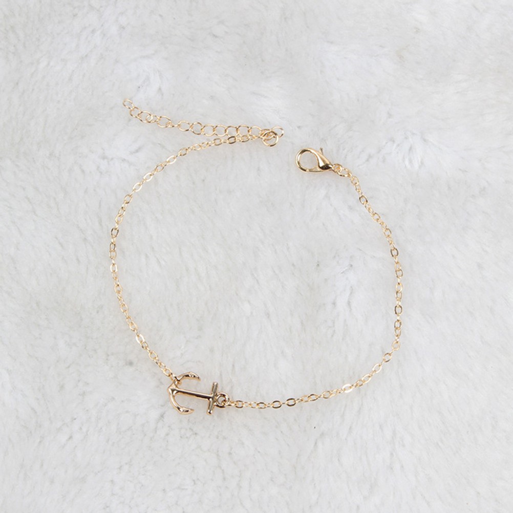 Fashion Charm Anklet Anchor Pandent Chain Factoryoutlet | BigBuy360 - bigbuy360.vn