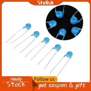 Stylish365 Set 25 loại điện áp bằng gốm áp cao 221k 220pF 15KV chất lượng