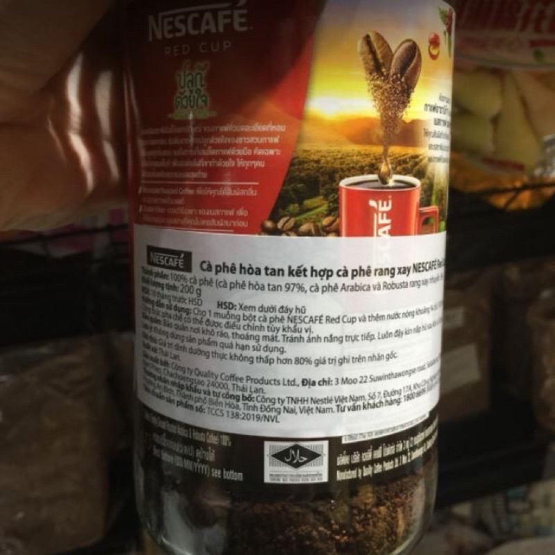 NESCAFE RED CUP-CÀ PHÊ RANG XAY CAO CẤP CỦA NESCAFE NHẬP KHẨU TỪ THÁI LAN