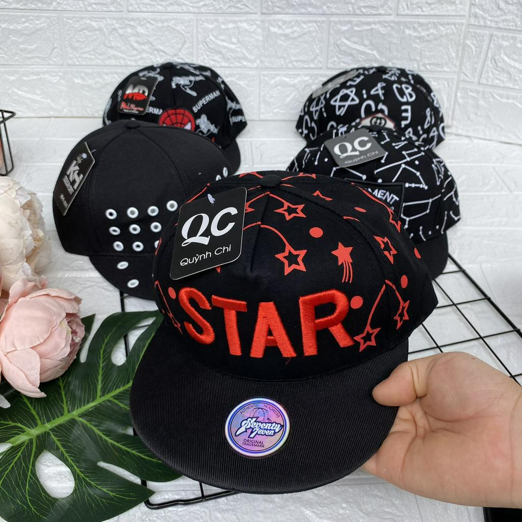 MŨ LƯỠI TRAI HIPHOP STAR CHO BÉ