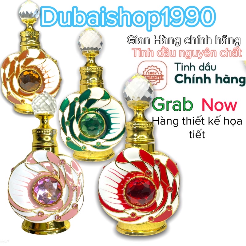 dabai [ Giá sỉ tận gốc] TINH DẦU NƯỚC HOA DUBAI  CÁC MẪU HOA HỒNG