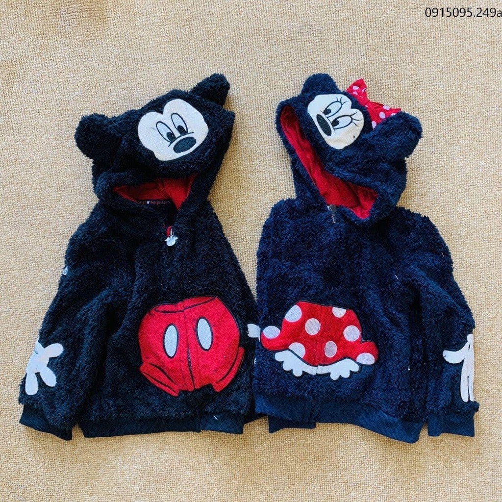 ÁO KHOÁC MICKEY CHO BÉ 1 - 5 TUỔI