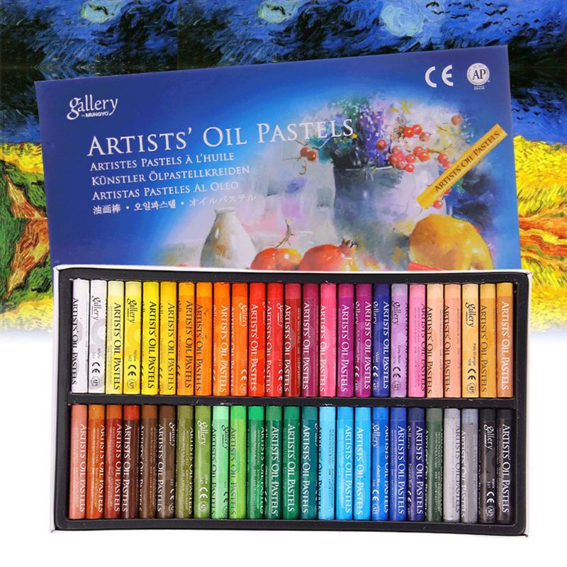 COLO  48 Colors Oil Pastel for Artist Student Graffiti Soft Pastel Painting Drawing Pen School Stationery